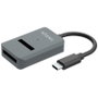 Aisens Dock USB-C para SSD M.2 SATA/NVMe ASUC-M2D012-GR, Gris